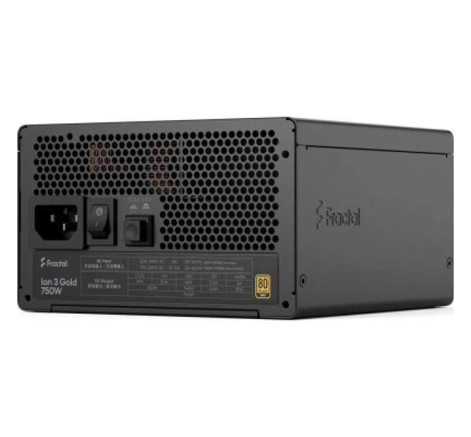 Fractal Design Блок живлення Fractal Design 750W Ion 3 Gold (FD-P-IA3G-750-EU)