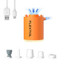 Flextail Насос для надувних меблів Flextail Tiny Pump Х з функцією ліхтаря, помаранчевий (6975755964379)