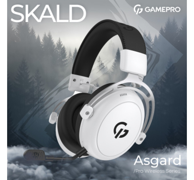 GamePro Навушники GamePro Asgard Skald 4-Mode White (HSW160W)