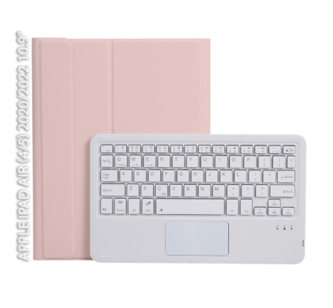 BeCover Чохол до планшета BeCover Keyboard+TouchPad Apple iPad Air (4/5) 2020/2022 10.9" Pink (712373)
