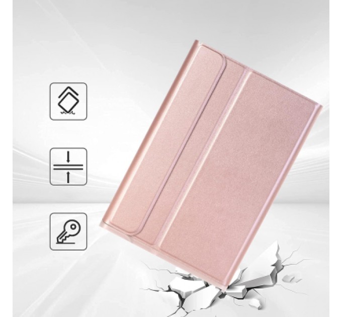 BeCover Чохол до планшета BeCover Keyboard+TouchPad Apple iPad Air (4/5) 2020/2022 10.9" Pink (712373)