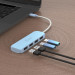 J5create Хаб J5create JCH341EC-N USB-C на 4 USB-A, блакитний