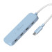 J5create Хаб J5create JCH345EC-N USB-C на 4 USB-С, блакитний