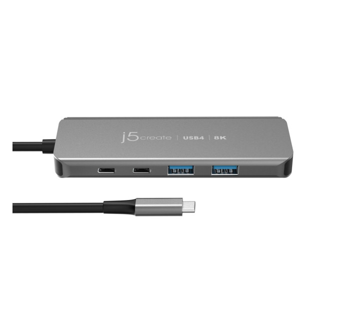 J5create Багатопортовий мультиадаптер J5create JCH453-N, USB Type-C 5-в-1