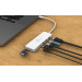 J5create Багатопортовий мультиадаптер J5create JCD373EW-N, USB Type-C 6-в-1