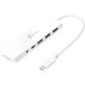 J5create Багатопортовий мультиадаптер J5create JCD373-N, USB Type-C 5-в-1