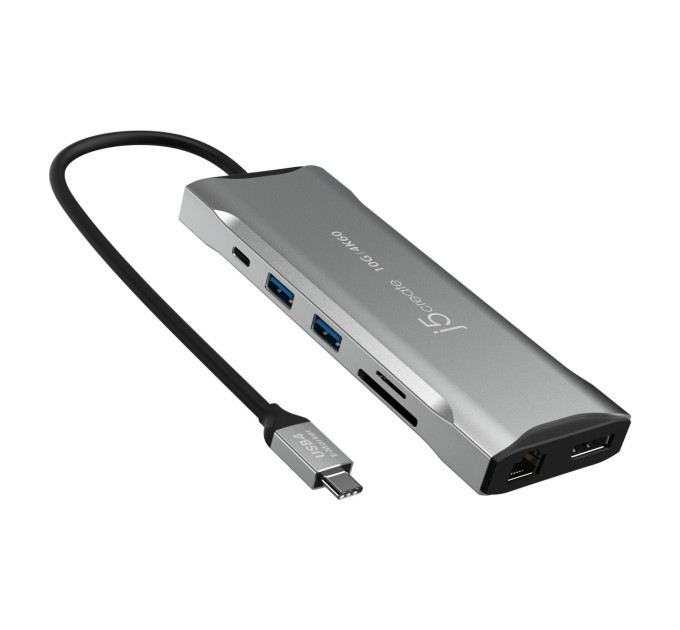 J5create Багатопортовий мультиадаптер J5create JCD397-N, USB Type-C 9-в-1