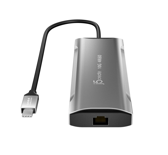 J5create Багатопортовий мультиадаптер J5create JCD393-N, USB Type-C 7-в-1