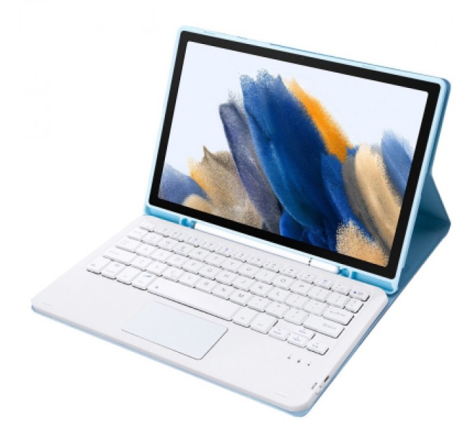 BeCover Чохол до планшета BeCover Keyboard+TouchPad Apple iPad Air 11" M2 2024 Light Blue (712598)