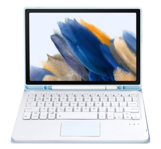 BeCover Чохол до планшета BeCover Keyboard+TouchPad Apple iPad Air 11" M2 2024 Light Blue (712598)