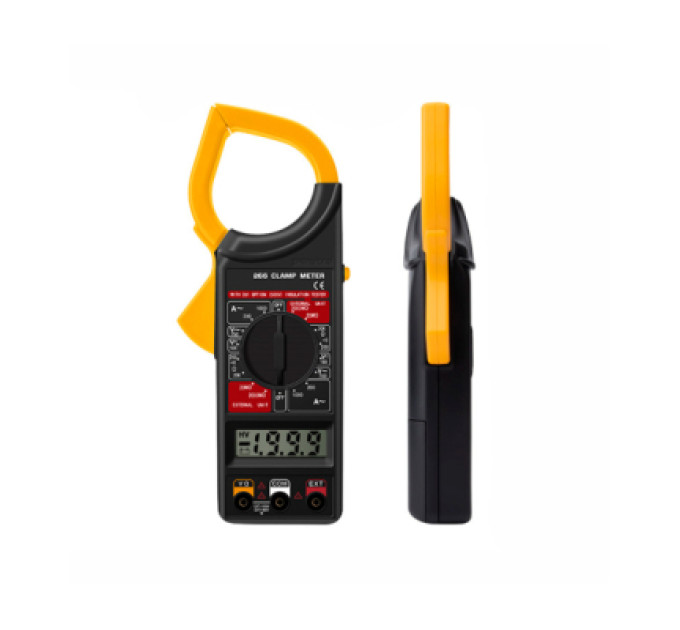 ANENG Токові кліщі ANENG із функцією мультиметра DT266. A AC, V DC, V AC, Ω. продзвонювання, перевірка діодів, Data Hold. (DT266)