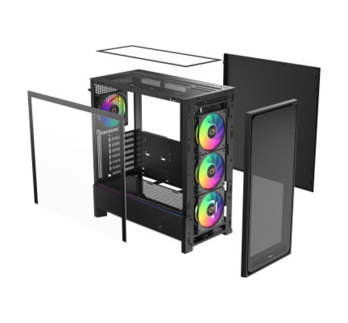 OCYPUS Корпус для ПК OCYPUS DELTA-C70-BKG400XX-GL