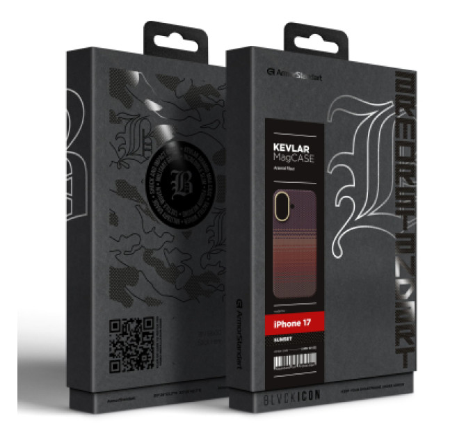 Armorstandart Чохол до мобільного телефона Armorstandart BlackIcon Kevlar MagCase Apple iPhone 17 Sunset (ARM90153)