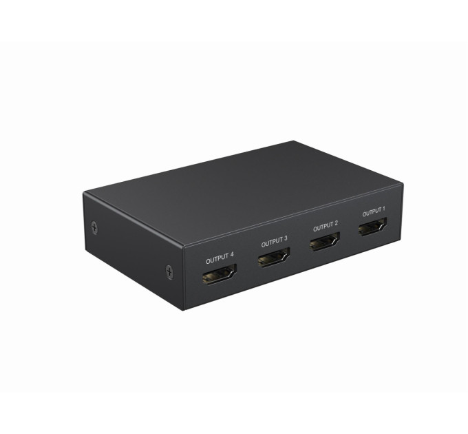 Cablexpert Розгалужувач HDMI сигналу Cablexpert DSP-HDMI4K-4P-01, на 4 порти HDMI v. 1.4