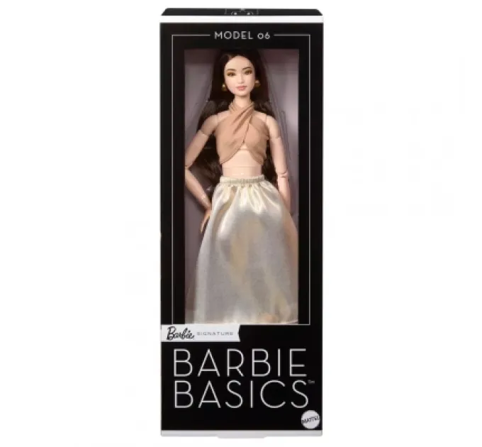 Barbie Лялька Barbie Signature Basics 6 Брюнетка (JJX25)