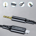 Choetech Кабель мультимедійний Lightning to 3.5mm M 2.0m Choetech (AUX009)