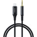 Choetech Кабель мультимедійний Lightning to 3.5mm M 2.0m Choetech (AUX009)