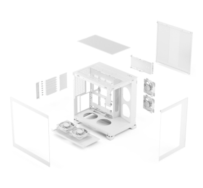 Fractal Design Корпус для ПК Fractal Design Pop 2 Vision White RGB (FD-C-POV2A-03)