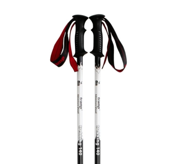Tramp Трекінгові палиці Tramp Trekking 140 Alu 6061 білі пара (UTRR-003)
