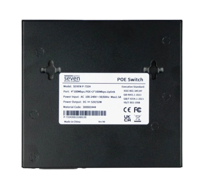 SEVEN Systems Комутатор мережевий SEVEN Systems P7324