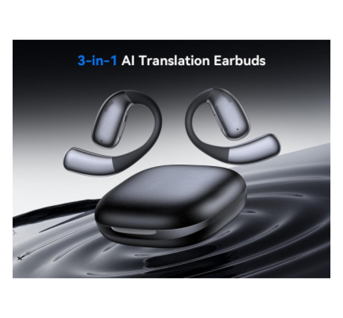 XO Навушники XO G37 Al Translate Black (XO-G37-BK)