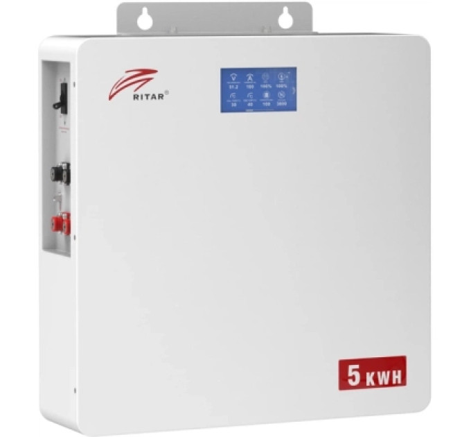 Ritar Акумуляторна електрична батарея літієва Ritar GE-W5KWH-51.2V
