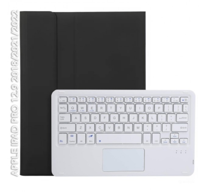 BeCover Чохол до планшета BeCover Keyboard+TouchPad Apple iPad Pro 12.9 2018/2021/2022 Black (712381)