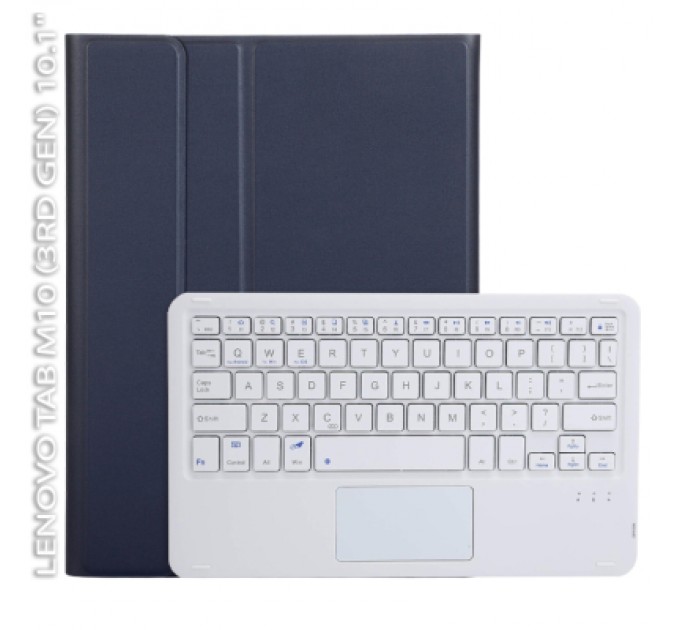 BeCover Чохол до планшета BeCover Keyboard+TouchPad Lenovo Tab M10 (3rd Gen) TB-328F 10.1" Deep Blue (712388)