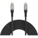 Cablexpert Кабель Cablexpert CCBP-USB4-CMCM240-0.5M, преміум якість, USB4, C-тато/C-тато, 0,5 м.