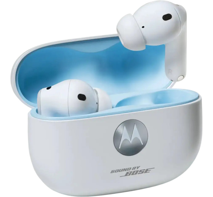Motorola Bluetooth-гарнітура Motorola Moto Buds 2 Plus Cool White (PG38C08069)