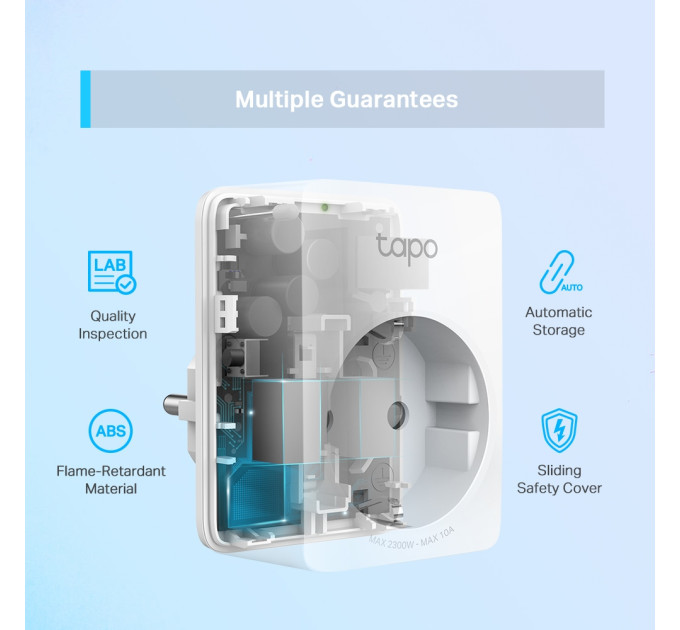 TP-Link Інтелектуальна розетка TP-Link Tapo P100-4-pack