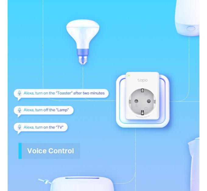 TP-Link Інтелектуальна розетка TP-Link Tapo P100-4-pack