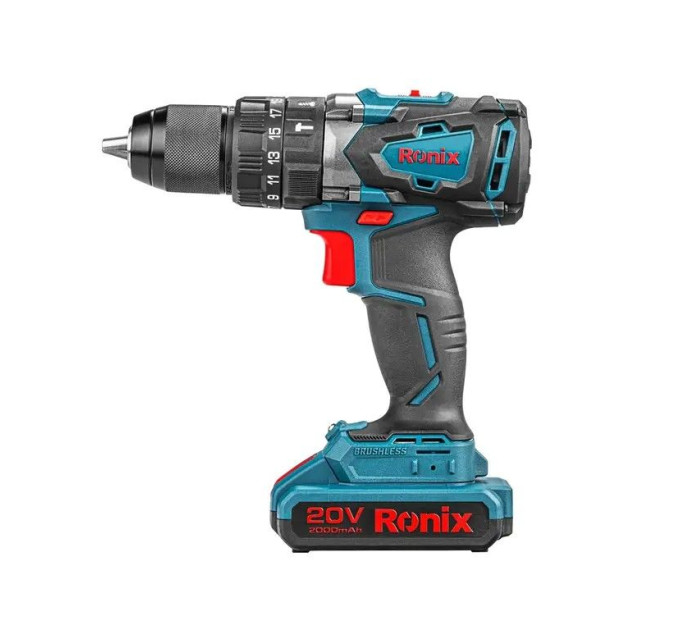 Ronix Дриль-шуруповерт ударний акумуляторний Ronix 8905K