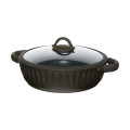 Resto Сотейник з кришкою, RESTO 94006, 2 ручки, 28 см