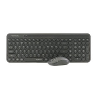 Комплект бездротовий, клавіатура з мишою, A4Tech Fstyler FG3300 Air2 (Grey), сірий колір