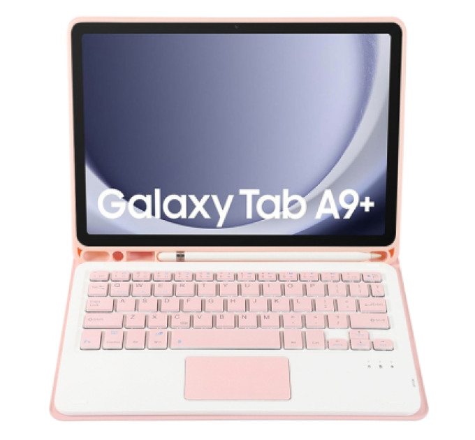 BeCover Чохол до планшета BeCover Keyboard+TouchPad Samsung Tab A9 Plus SM-X210/SM-X215/SM-X216 11.0" Pink (712415)