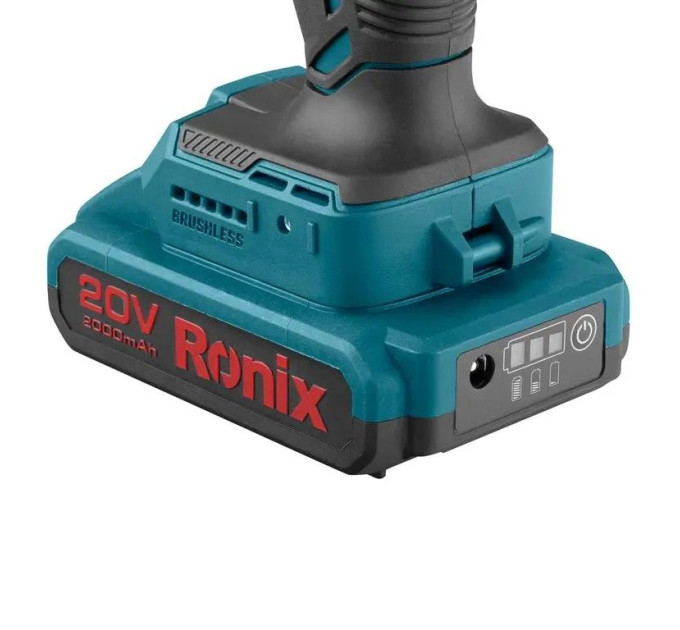 Ronix Дриль-шуруповерт ударний акумуляторний Ronix 8900K
