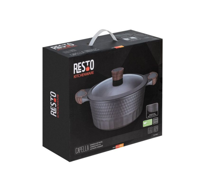 Resto Кастрюля з кришкою, RESTO 93505, 28 см