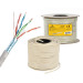 Cablexpert Звита пара, Cablexpert FPC-5004E-SO/100C, CAT5e, одножильна, екранована фольгою, 100 м