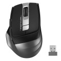 A4Tech Миша бездротова безшумна A4Tech Fstyler FG35S (Grey), USB, колір чорний+сірий
