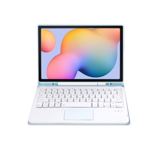 BeCover Чохол до планшета BeCover Keyboard+TouchPad Samsung Tab S6 Lite 10.4 P610/P613/P615/P619 Light Blue (712364)