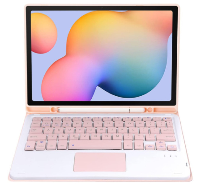 BeCover Чохол до планшета BeCover Keyboard+TouchPad Samsung Tab S6 Lite 10.4 P610/P613/P615/P619 Pink (712365)