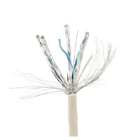 Звита пара,Cablexpert SPC-6A-LSZHCU-SO, CAT6A, одножильна, мідь (AWG23), подвійне екранування, 305 м