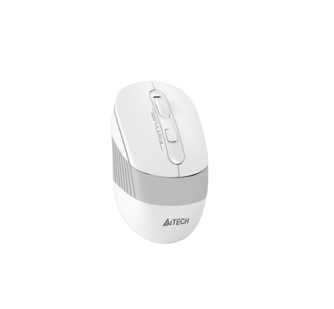 A4Tech Миша бездротова A4Tech Fstyler FG10CS Air2 (Grayish White),  USB, колір білий+сірий