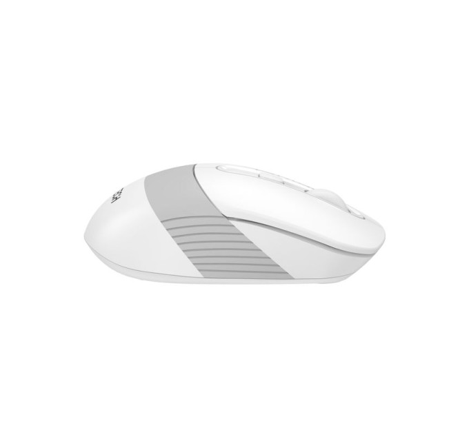 A4Tech Миша бездротова A4Tech Fstyler FG10CS Air2 (Grayish White),  USB, колір білий+сірий