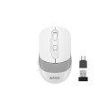 A4Tech Миша бездротова A4Tech Fstyler FG10CS Air2 (Grayish White),  USB, колір білий+сірий