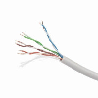 Звита пара,Cablexpert UPC-6004SE-SOL/100, CAT6, одножильна, алюміній під міддю (CCA з AWG24), неекранована, 100 м