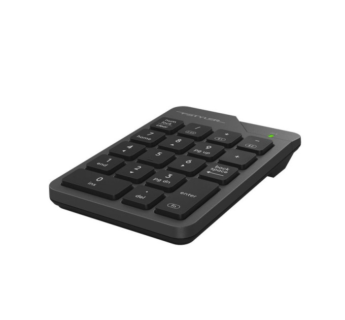A4Tech Клавіатура цифрова бездротова A4-Tech FBK21C (Smoky Grey), колір сірий