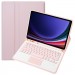 BeCover Чохол до планшета BeCover Keyboard+TouchPad Samsung Tab S9 (SM-X710/SM-X716)/S9 FE (SM-X510/SM-X516B) 11.0" Pink (712421)