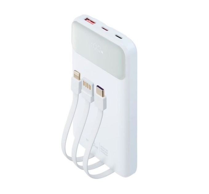 RivaCase Портативний зарядний пристрій Rivacase, 10000 mA, RIVAPOWER VA2211 (White)
